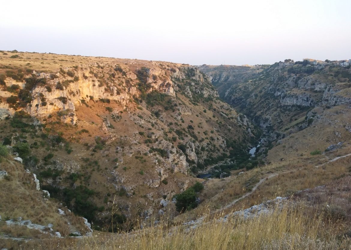 L'altopiano della Murge a Matera