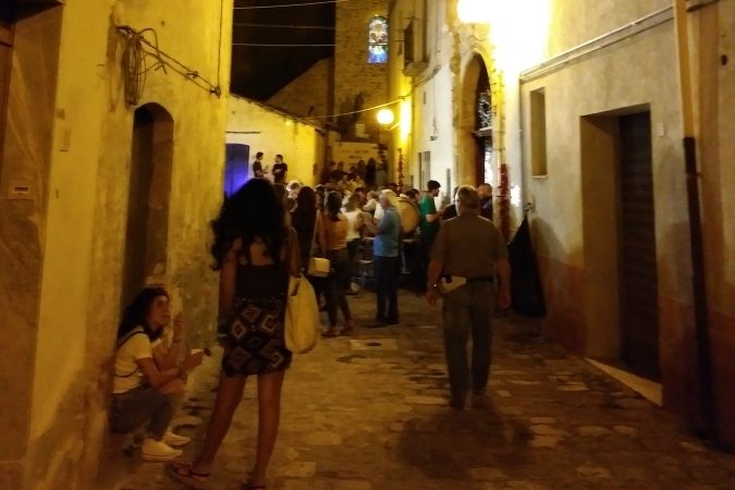 Scorcio del centro paese di Senise