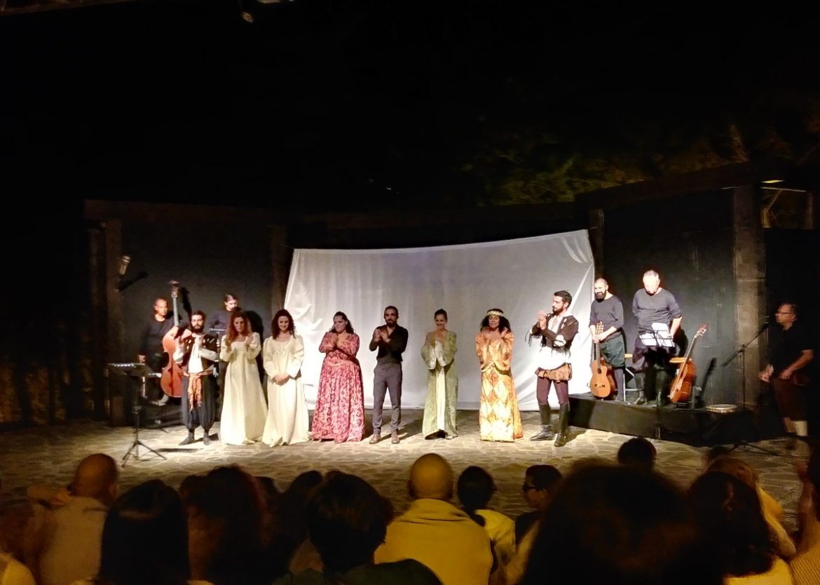 La compagnia teatrale di Valsinni che mette in scena Isabella Morra