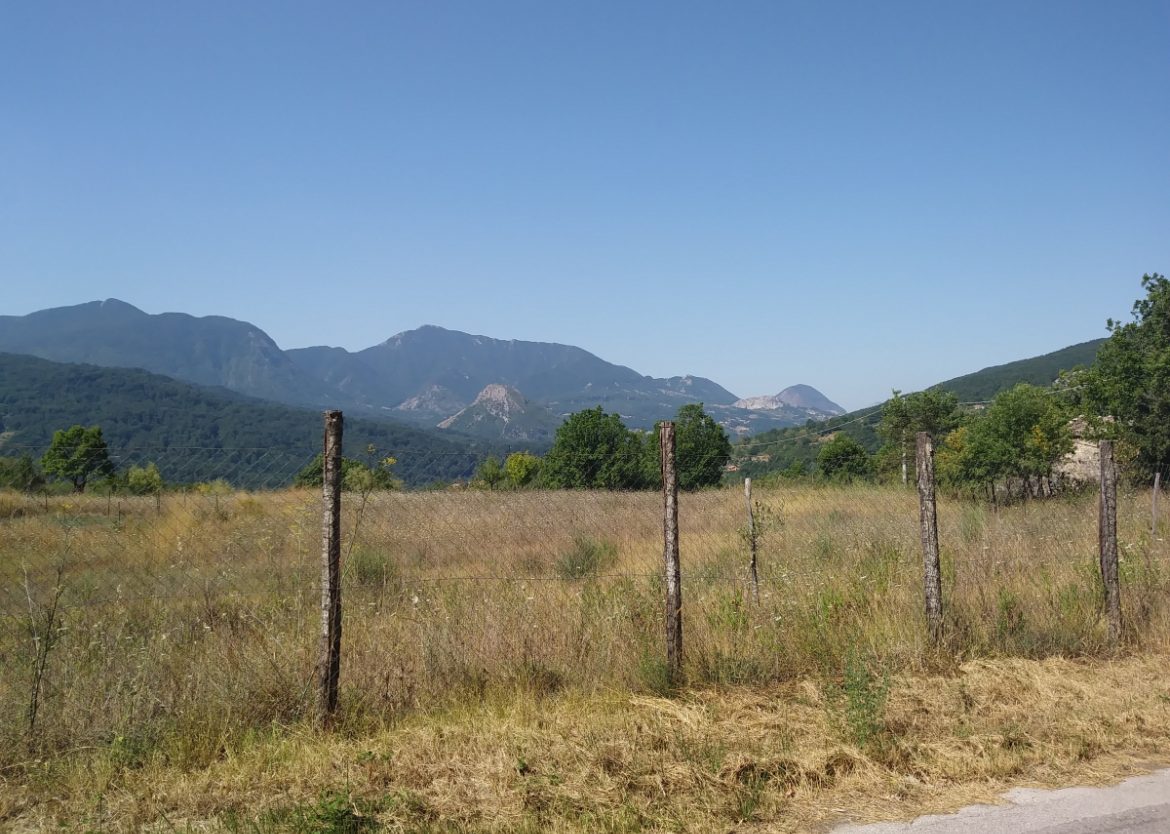 La natura della Basilicata dopo la partenza da Latronico