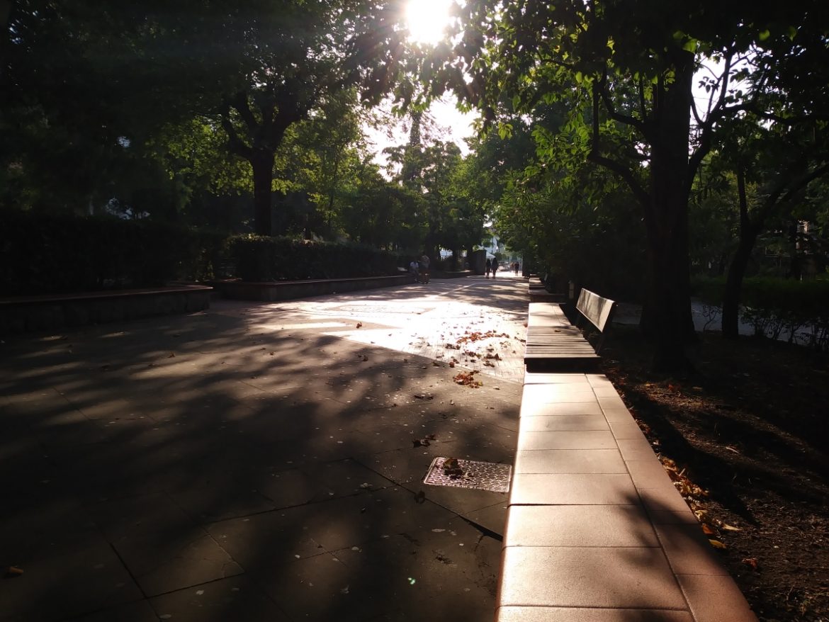 Scorcio del parco di Francavilla in Sinni