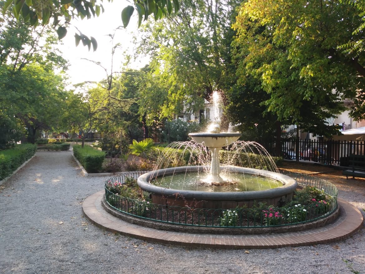 Vista del parco comunale di Francavilla in Sinni