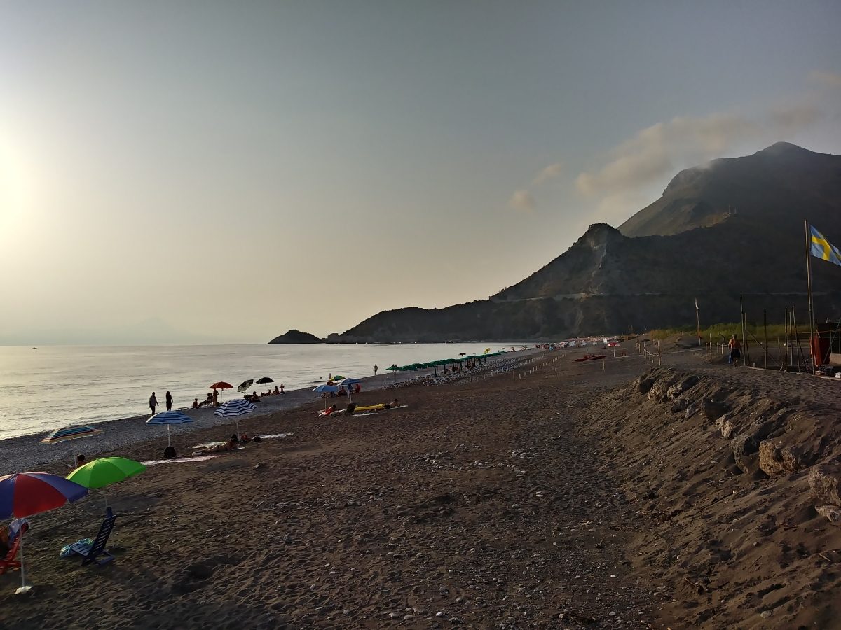 La spiaggia di Castrocucco di Maratea