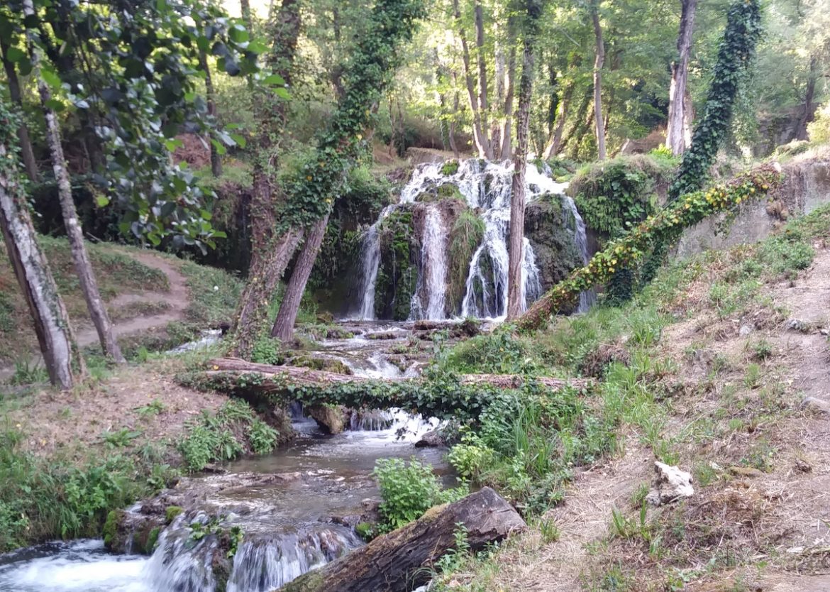 Le bellissime cascate alle terme di Calda